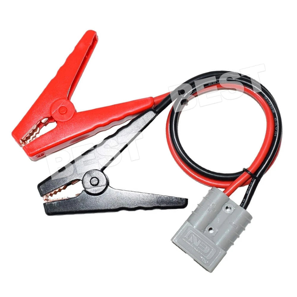 Genuine Anderson Plug to 12V Alligator Clip Clamps Battery Connectors 600W 50A - view 2