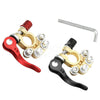 Pair 12V 4-Way Car Battery Terminals Isolator Batteries Connector Clamp Caravan