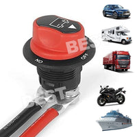 Mini Battery Master Switch For Marine, Auto, RV 12, 24v Boat Rotary Switch - view 4