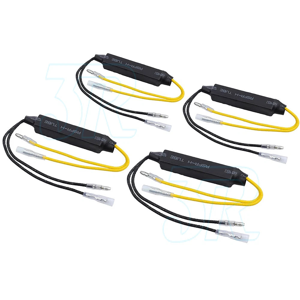 Load Resistor Indicator Motorcycle Turn Signal Flash Blinker Error Fixing 4X LED - view 1