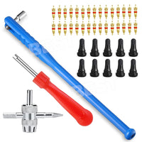 43pcs Car Tyre Valve Stem Puller base Quick Remover Tire Repair Installer Tool - view 1