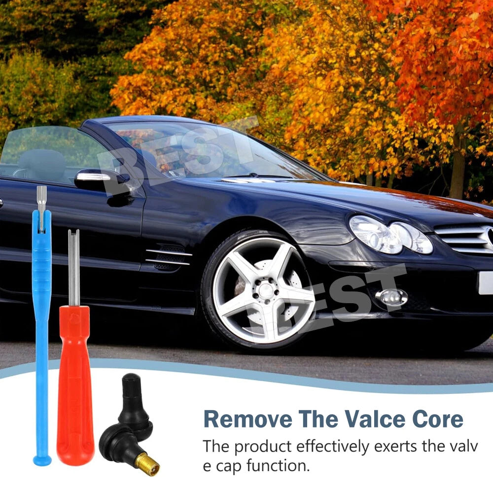 43pcs Car Tyre Valve Stem Puller base Quick Remover Tire Repair Installer Tool - view 8