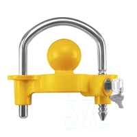 Trailer Parts Coupling Lock Universal Hitch Tow Ball 2 Keys Caravan Antitheft - view 10