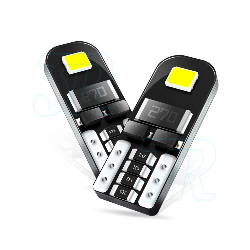 10PCS CANBUS Error Free T10 W5W 194 168 Wedge Interior LED Light Bulbs - view 7