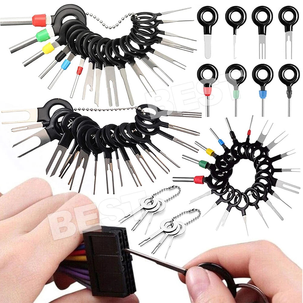 100x Set Pin Ejector Wire Kit Extractor Auto Terminal Removal Tool Connector - view 3