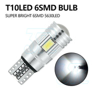 10pcs T10 LED 6SMD W5W 5630 168 194 Car Wedge Dash Canbus Parking Side Light 12V - view 3