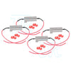4X 50W DC 12V 6Ω LED Bulb Load Resistors Fix Turn Signal OBC Error Fast Blink