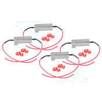 4X 50W DC 12V 6Ω LED Bulb Load Resistors Fix Turn Signal OBC Error Fast Blink - view 1