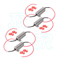 4X 50W DC 12V 6Ω LED Bulb Load Resistors Fix Turn Signal OBC Error Fast Blink - view 5