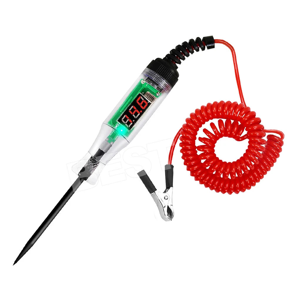 NEW 6V 12V 24V Auto Car Electrical Circuit Voltage Tester Led Light Test Pen - view 1