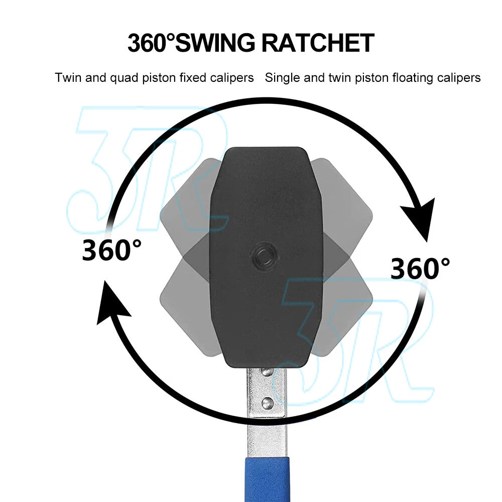Ratchet Disc Brake Caliper Piston Spreader Separator Pad Press Install Tool - view 3