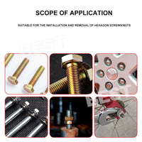 19 mm Caravan Leg Winder Magnetic Hexagon Socket Adaptor for Drill Impact Driver - view 8