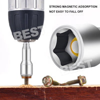 19mm Caravan Leg Winder Magnetic Hexagon Socket Adaptor for Drill Impact DriverA - view 3
