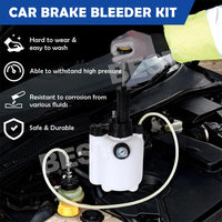 3L+ 1L Manual Brake Bleeder Fluid Changes Pump Clutch Bleeding System Tool Kit - view 3