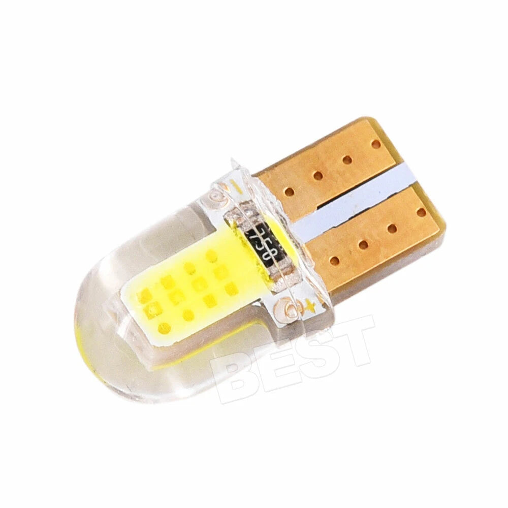 10pcs T10 194 168 W5W COB 8 SMD SILICA Bright LED light Bulb 6000K Super White - view 1