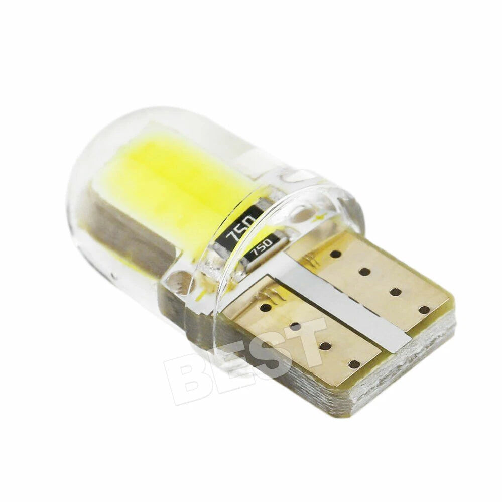 10pcs T10 194 168 W5W COB 8 SMD SILICA Bright LED light Bulb 6000K Super White - view 2