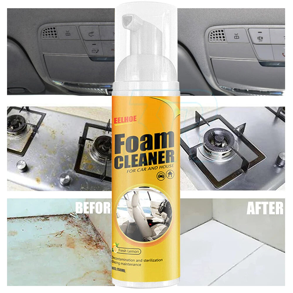 Multi-functional Foam Cleaner Cleaning Spray Powerful Stain Removal Kit Cleaners - view 6