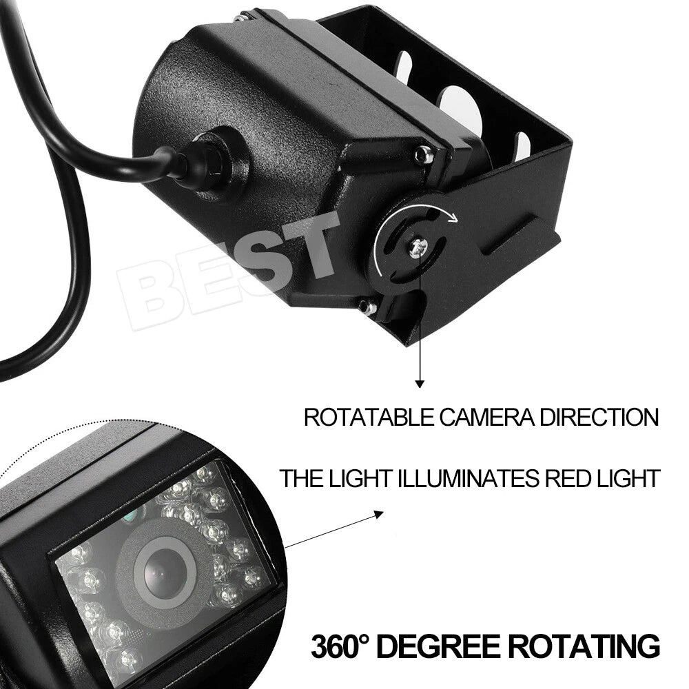 18 IR CCD Car Reverse Camera Heavy Duty Rear View Reversing Kit - view 5