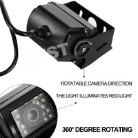 18 IR CCD Car Reverse Camera Heavy Duty Rear View Reversing Kit - view 5