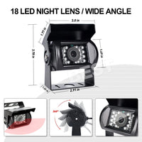 18 IR CCD Car Reverse Camera Heavy Duty Rear View Reversing Kit - view 9