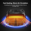 12V Portable Auto Car Heater Defroster Demister 120W Electric Heater Cooling Fan