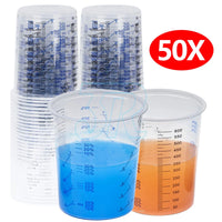 Graduated Paint Measuring Cups Resin Epoxy Ratios Mixing Cup Kits - view 10