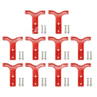 10PCS Red T Bar handle for Anderson style plug connectors tool 50AMP 12-24V - view 1