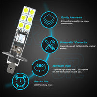 2PC NEW H1 6000K Super White 55W LED Headlight Bulbs Kit Fog Driving-Light - view 2