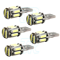 4X T10 LED CANBUS 12V W5W 7020 COOL WHITE CAR TAIL SIDE LIGHTS TURN PARK BULB - view 6