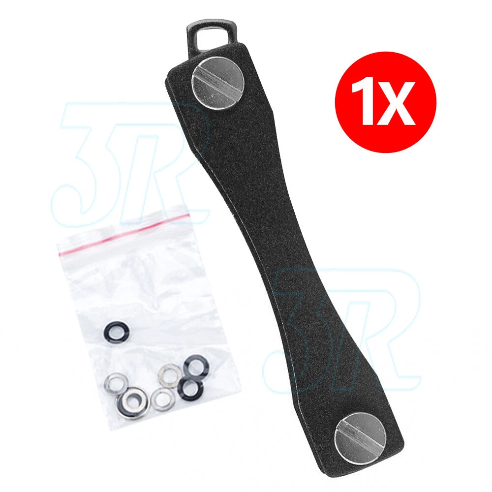 Smart Key Holder Organizer Compact Pocket Size Folder Keychain Ring Aluminium - view 8