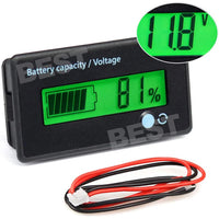 12V-48V Volt Meter Battery Status Indicator Voltage Voltmeter Monitor Caravan - view 2