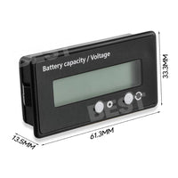 12V-48V Volt Meter Battery Status Indicator Voltage Voltmeter Monitor Caravan - view 6