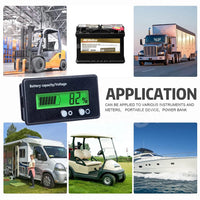 12V-48V Volt Meter Battery Status Indicator Voltage Voltmeter Monitor Caravan - view 7