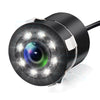 Car Rear View Reverse Parking 8LED Waterproof HD Camera Night Vision Cam