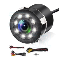 Car Rear View Reverse Parking 8LED Waterproof HD Camera Night Vision Cam - view 2