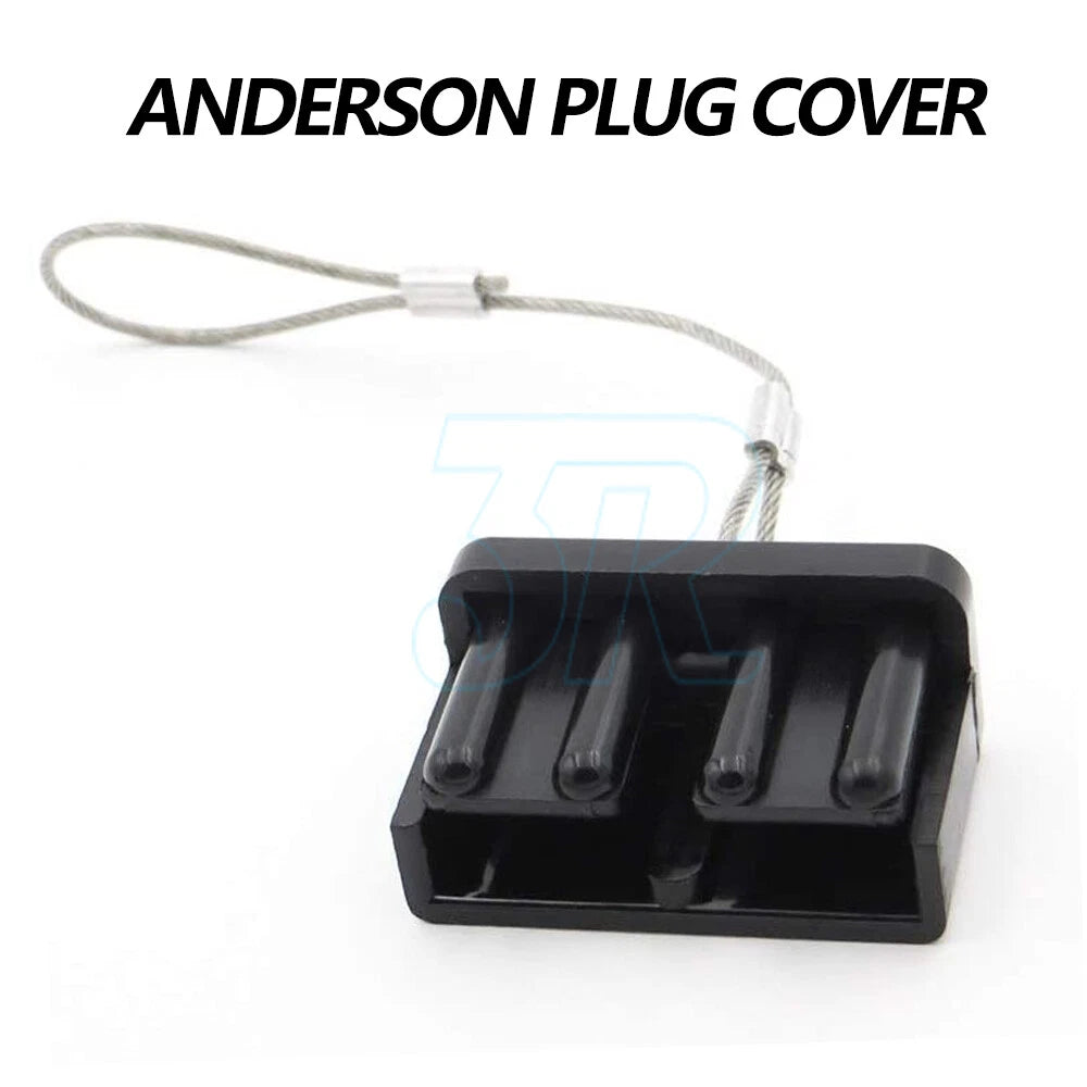 4pcs Dust Cap Black Anderson Plug Cover Style Connectors 50AMP Battery Caravan - view 1