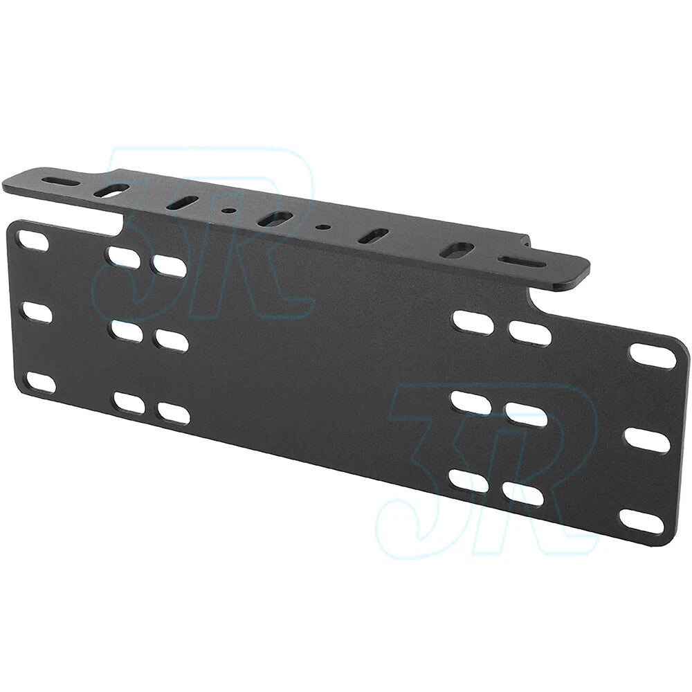 NUMBER PLATE HOLDER MOUNT BRACKET CAR LED DRIVING LIGHT BAR SPOT LICENCE - view 1