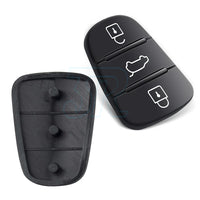 2PCS For Hyundai i30 i20 Elantra 3 Button Flip Key Replacement Remote Rubber Pad - view 4