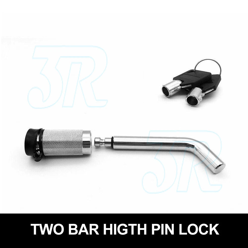 Trailer 5/8" Hitch Pin Lock Security Hitch Receiver Tow Bar Caravan Anti Theft - view 4
