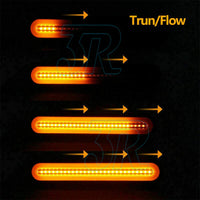 2x 100 LED Neon Tail Lights Sequential Rear Taillight Car Truck Trailer Ute - view 3