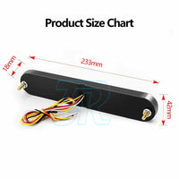 2x 100 LED Neon Tail Lights Sequential Rear Taillight Car Truck Trailer Ute - view 7