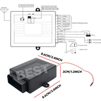 Universal Auto Keyless Entry System Door Remote Control Central Lock Locking Kit - view 9