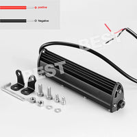 2x 7"inch LED Light Bar 60W Slim 6D Single Row Driving Beam Work Lamp Marine - view 4