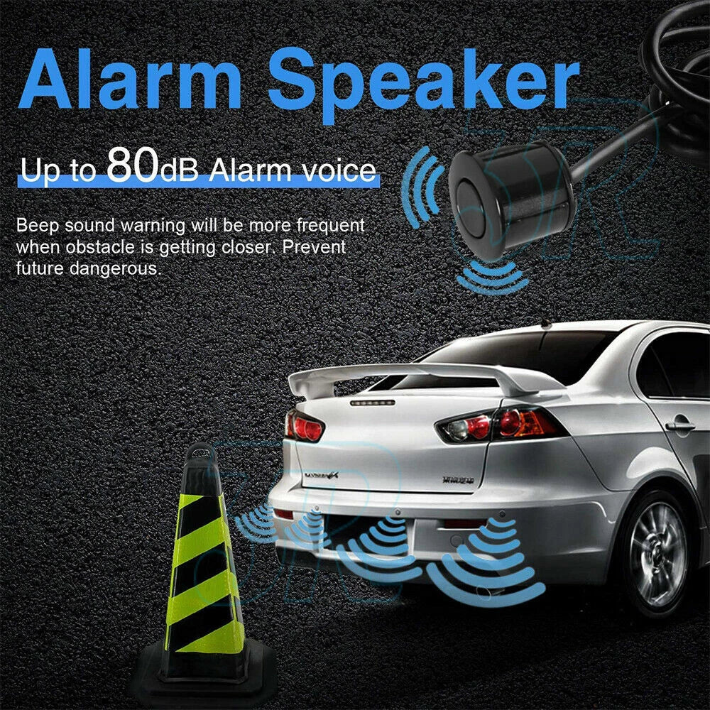 LED Displayer 4 Car Parking Sensor Alarm System Kit Car Rear Reversing Reverse - view 2