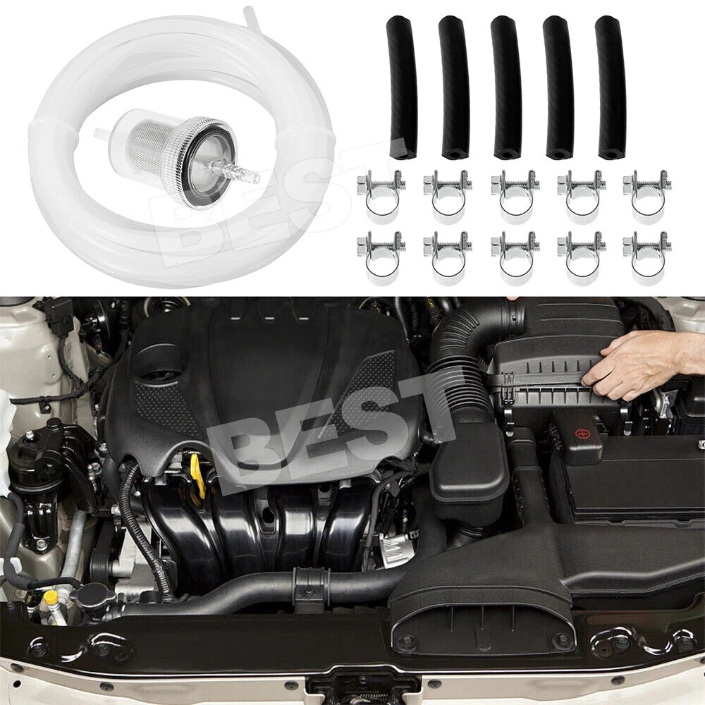 For Webasto Eberspacher Diesel Heater Inline Fuel Filter Hose Clip Pipe Line - view 2