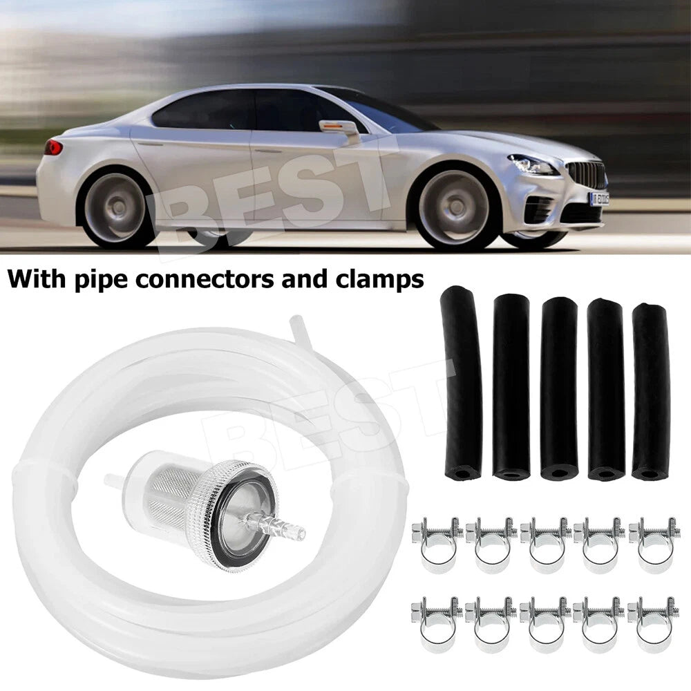 For Webasto Eberspacher Diesel Heater Inline Fuel Filter Hose Clip Pipe Line - view 3