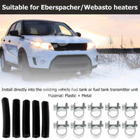 For Webasto Eberspacher Diesel Heater Inline Fuel Filter Hose Clip Pipe Line - view 4