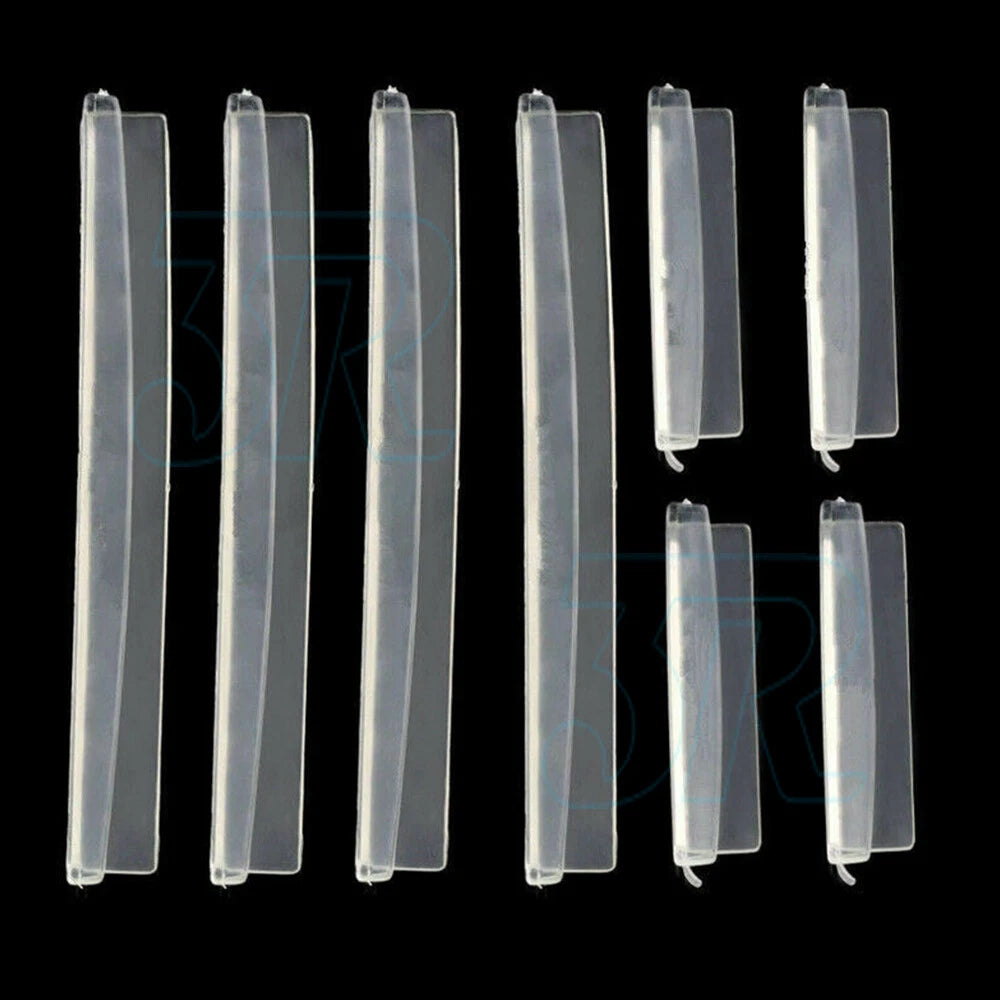 8PCS Clear Car Side Door Edge Defender Protector Trim Guard Protection Strip - view 2