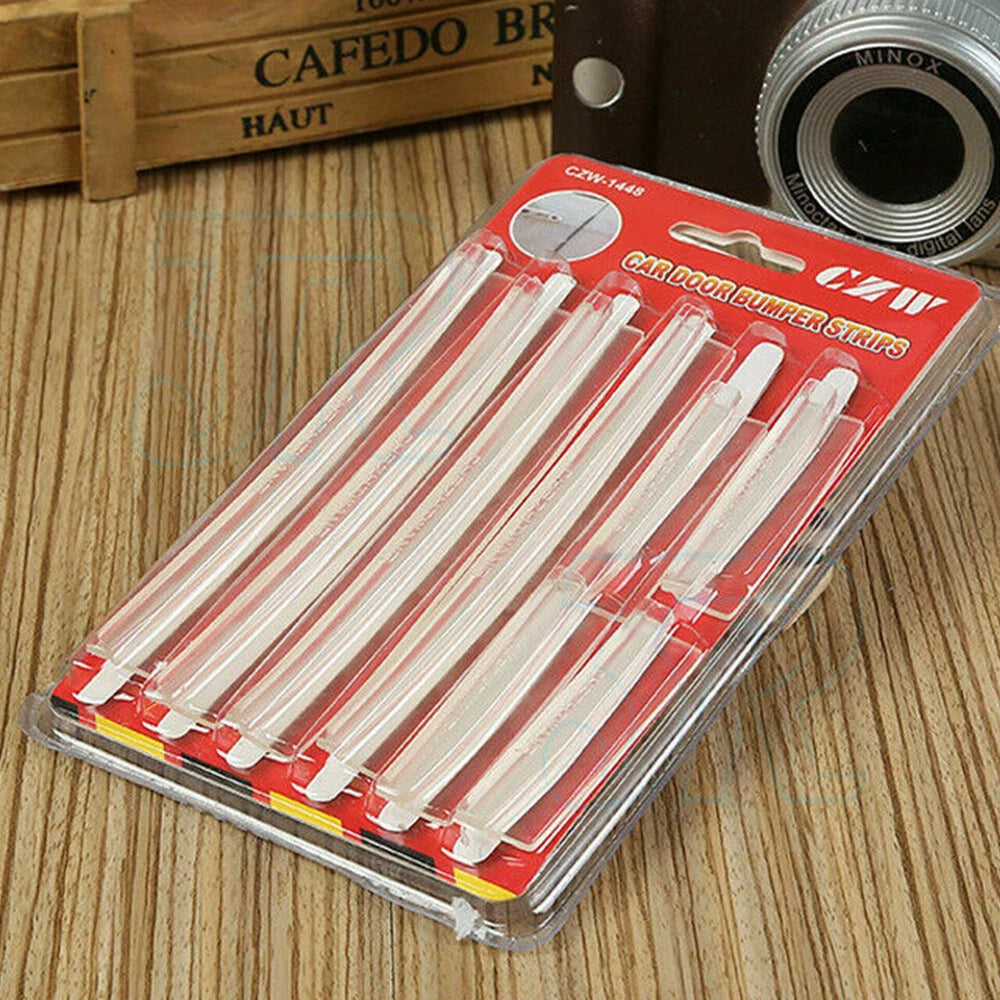 8PCS Clear Car Side Door Edge Defender Protector Trim Guard Protection Strip - view 6