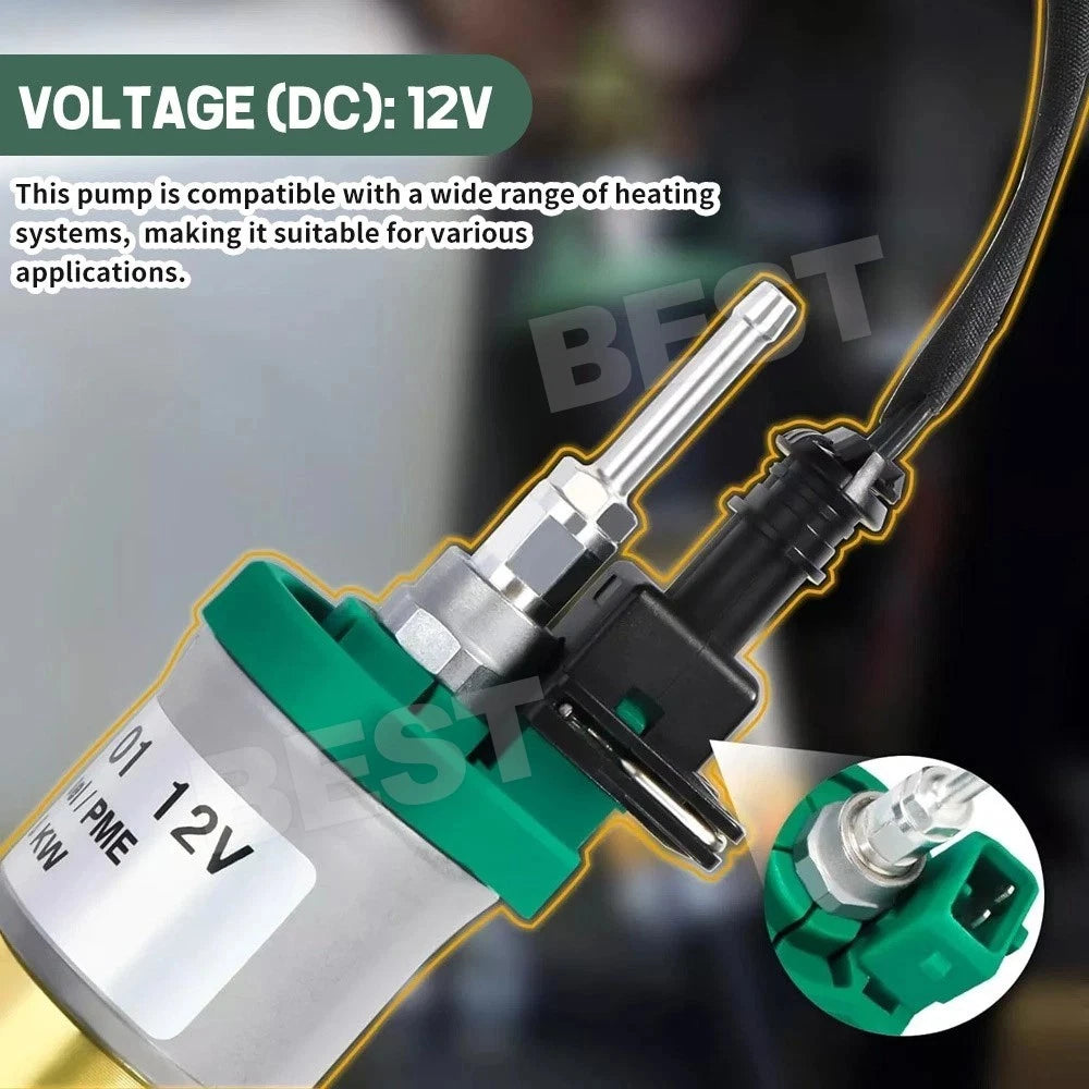 Upgrade 12V Ultra-low Noise Heater Fuel Pump For 1kw-5kw Air Diesel Parking - view 3